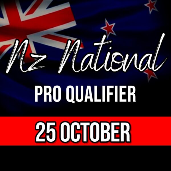 NZ NATIONAL PRO QUALIFIER TICKET