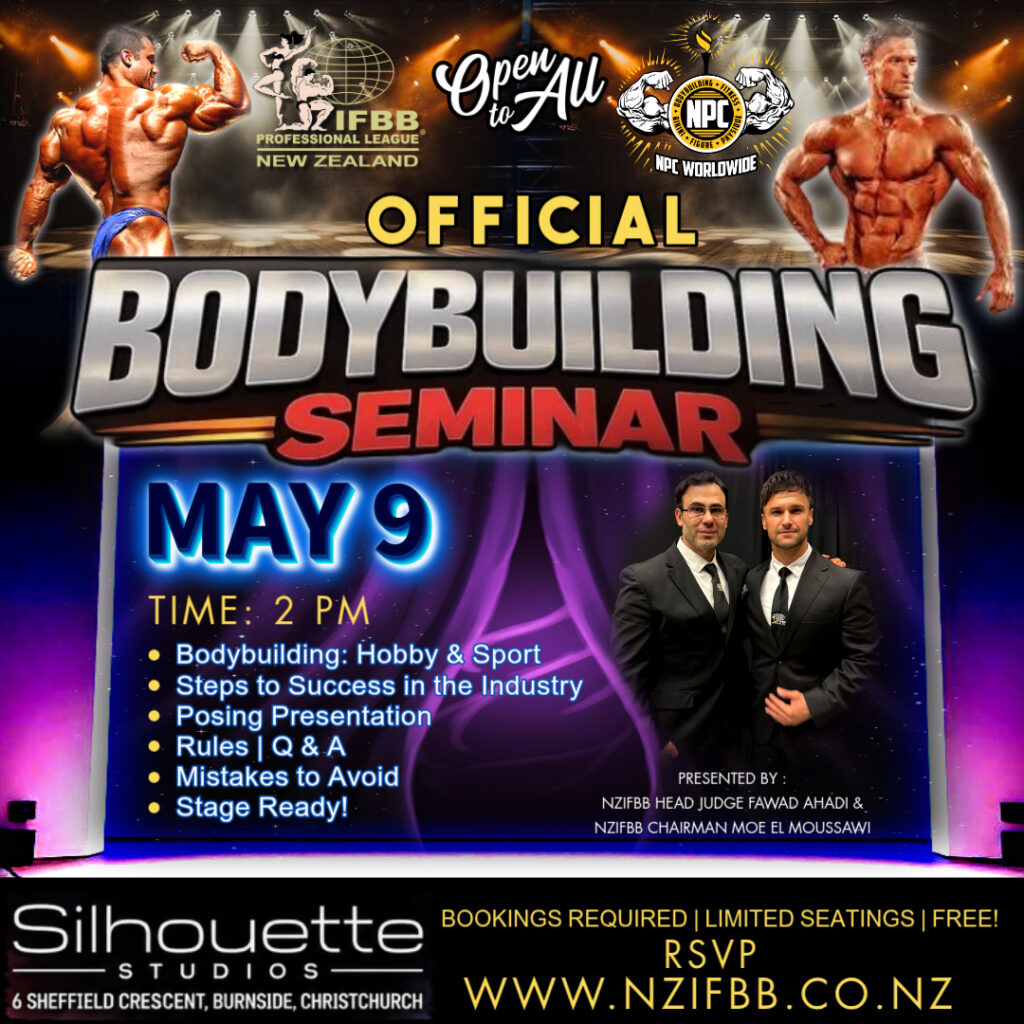 NZIFBB SEMINAR SOUTH ISLAND